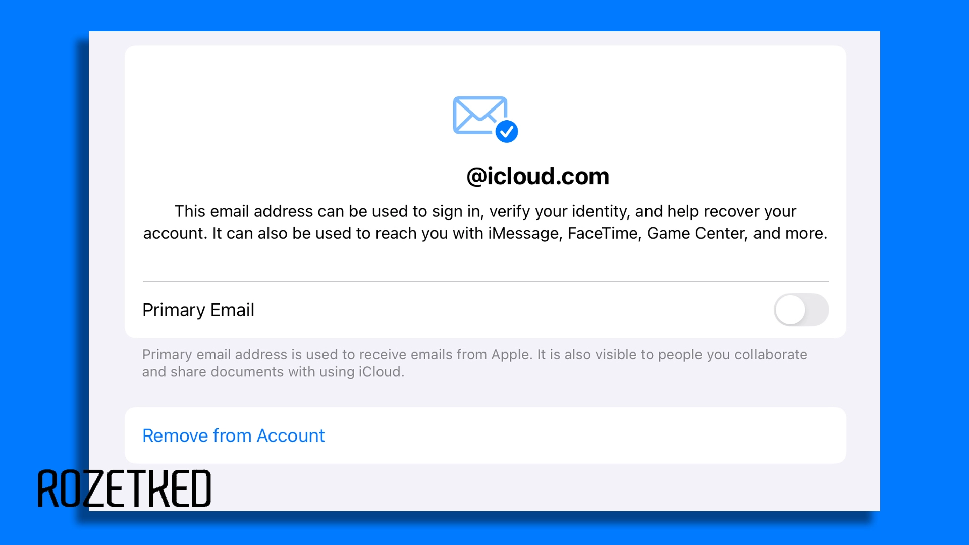 В iOS 18.1 можно будет легко сменить адрес почты iCloud