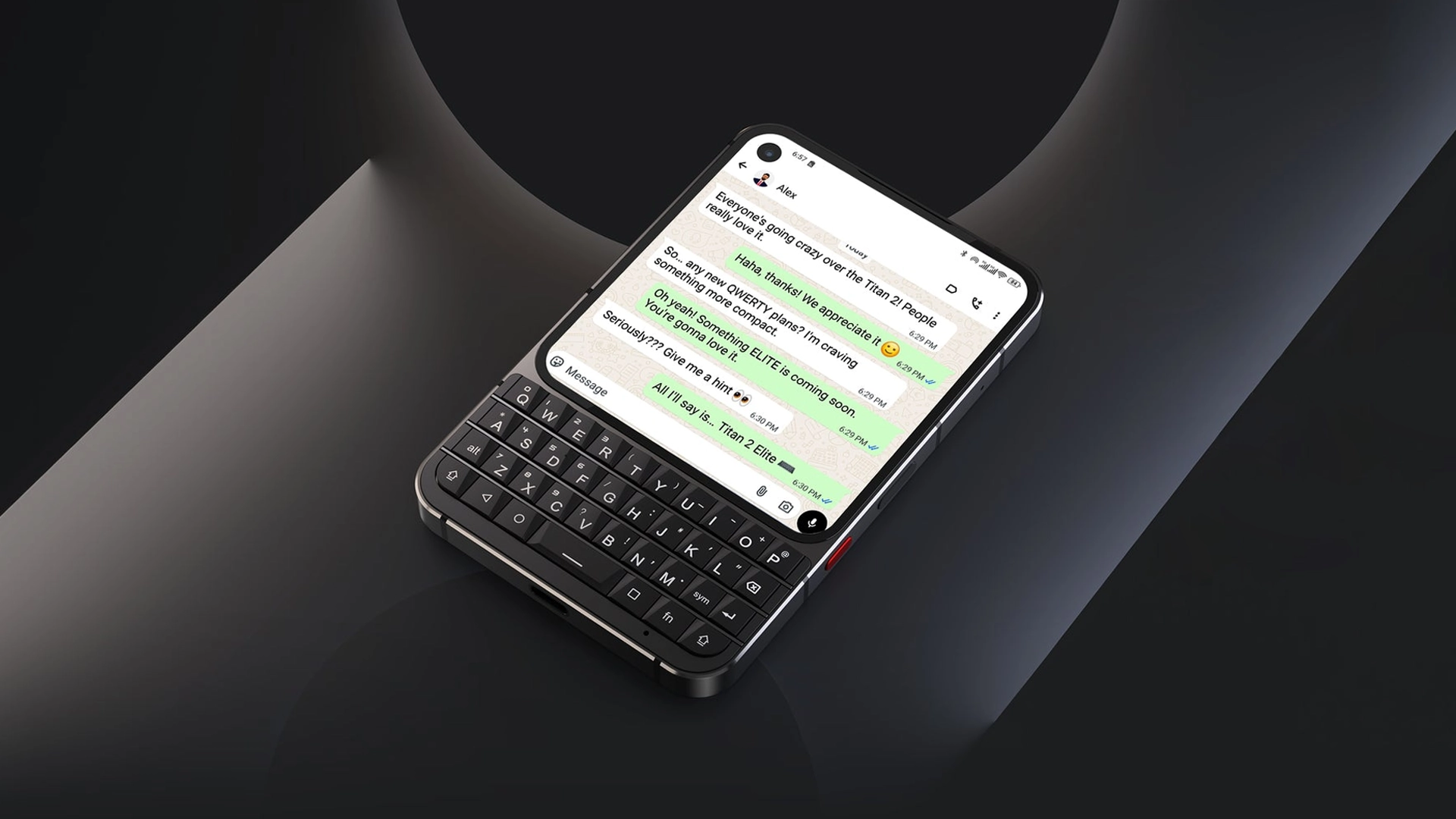 Unihertz анонсировала Titan 2 Elite — обновление своего смартфона с qwerty-клавиатурой