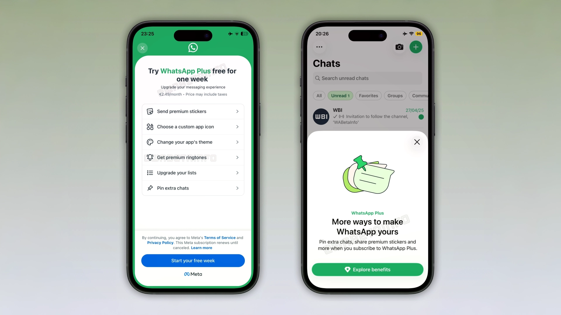 WhatsApp запускает подписку Plus c новыми рингтонами и «премиум»-стикерами