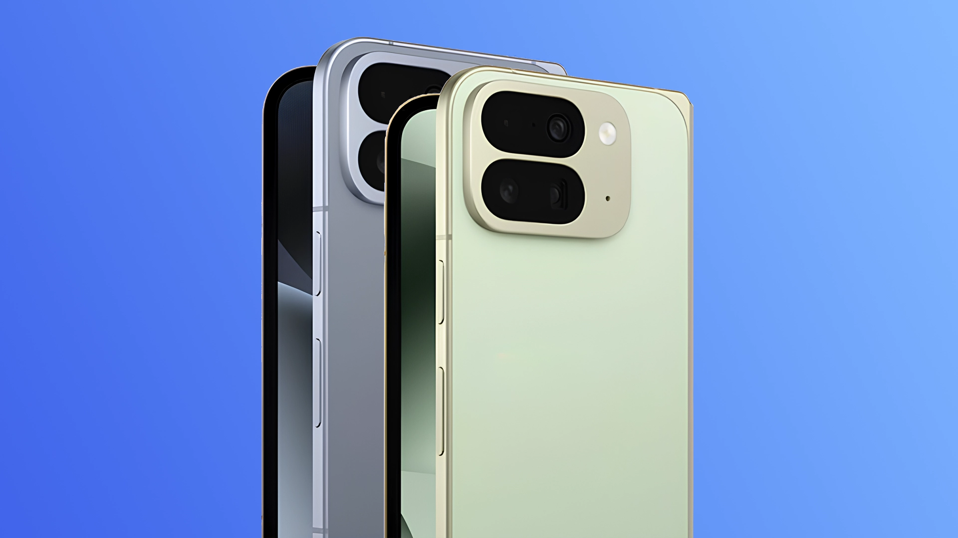 В Android Headlines показали Pixel 10 Pro Fold в светло-зелёном и серебристо-синем цветах