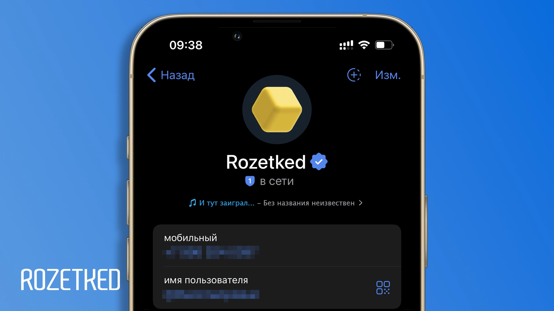 В Telegram появится возможность добавлять музыку себе в профиль
