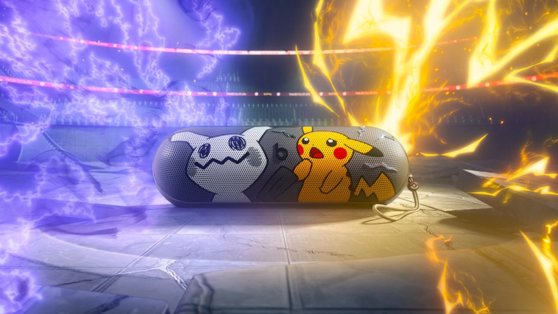 Beats и Pokémon представили специальную версию Beats Pill с Пикачу и Мимикью