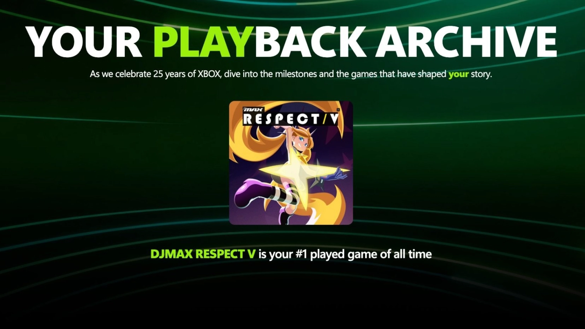 Утечка: Xbox готовит сервис с персональной статистикой игроков за 25 лет