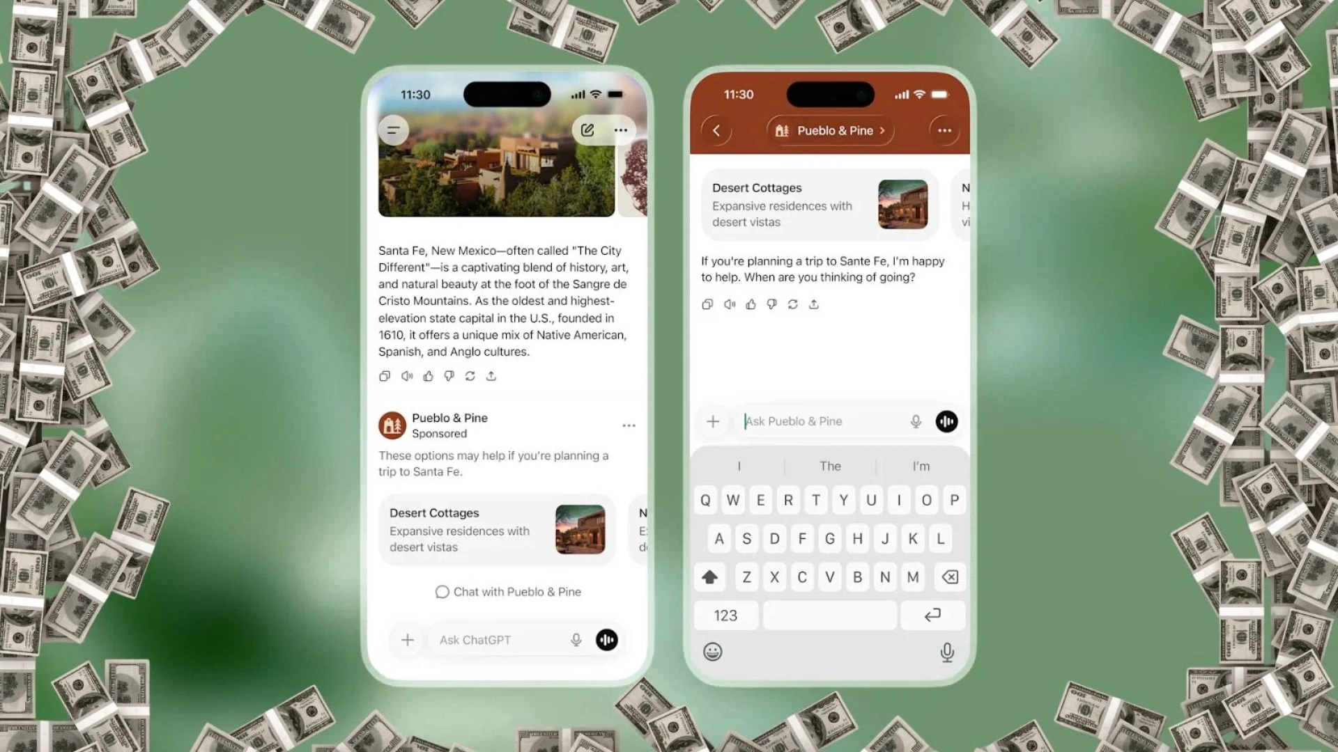Тестовая реклама в ChatGPT уже приносит OpenAI по 100 млн долларов в год
