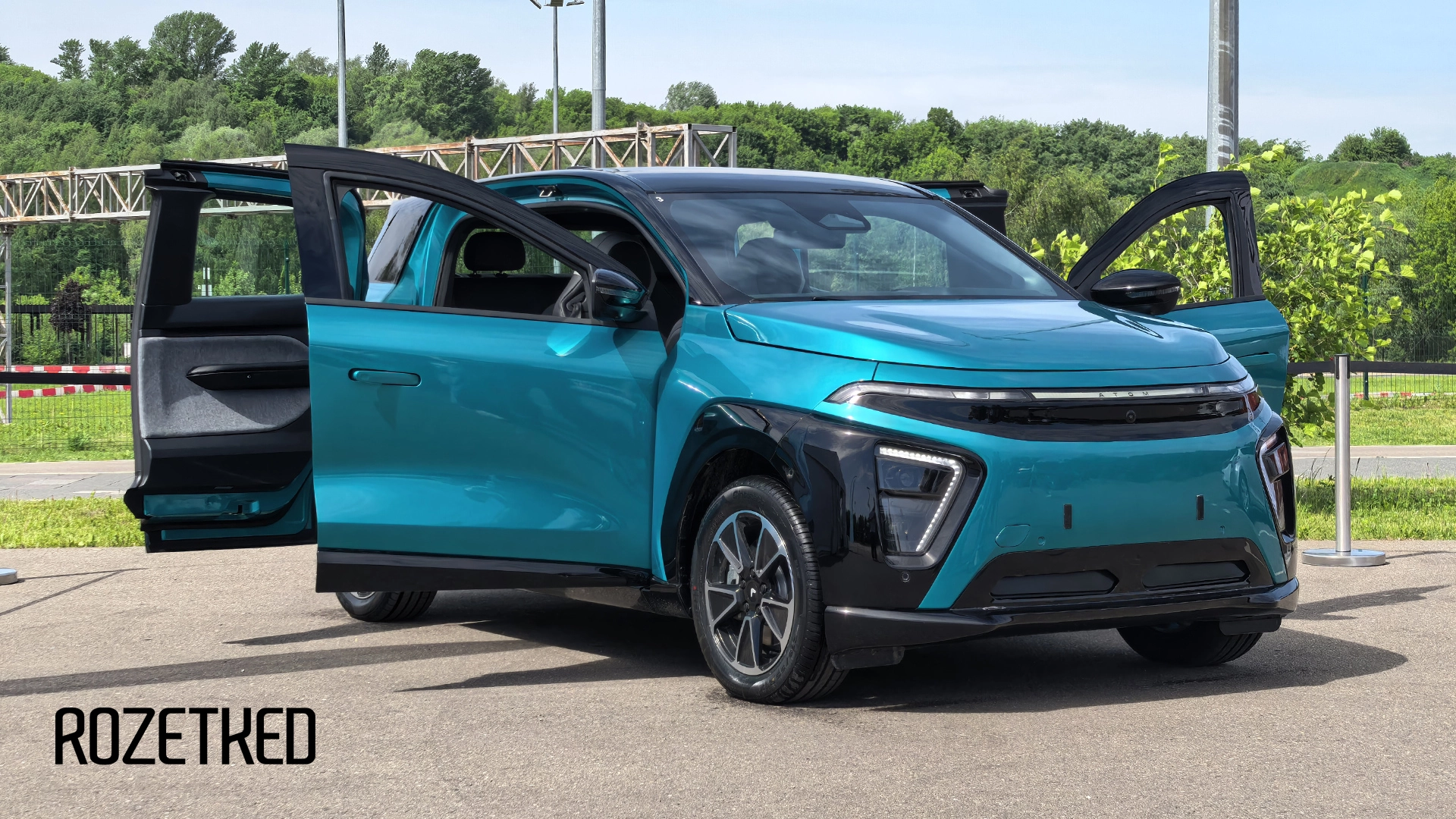 Покатались на предсерийном прототипе электромобиля «Атом»