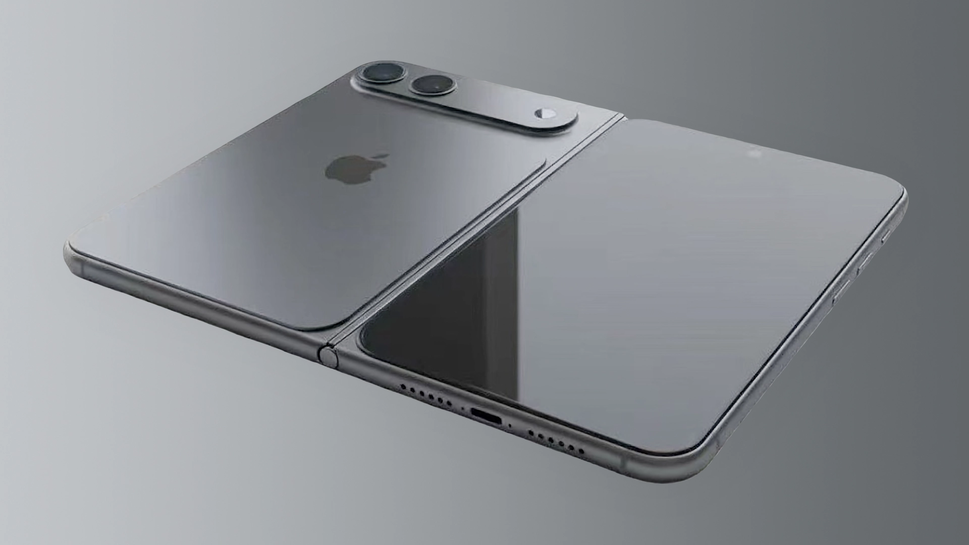 В сети появились чертежи и первый рендер складного iPhone