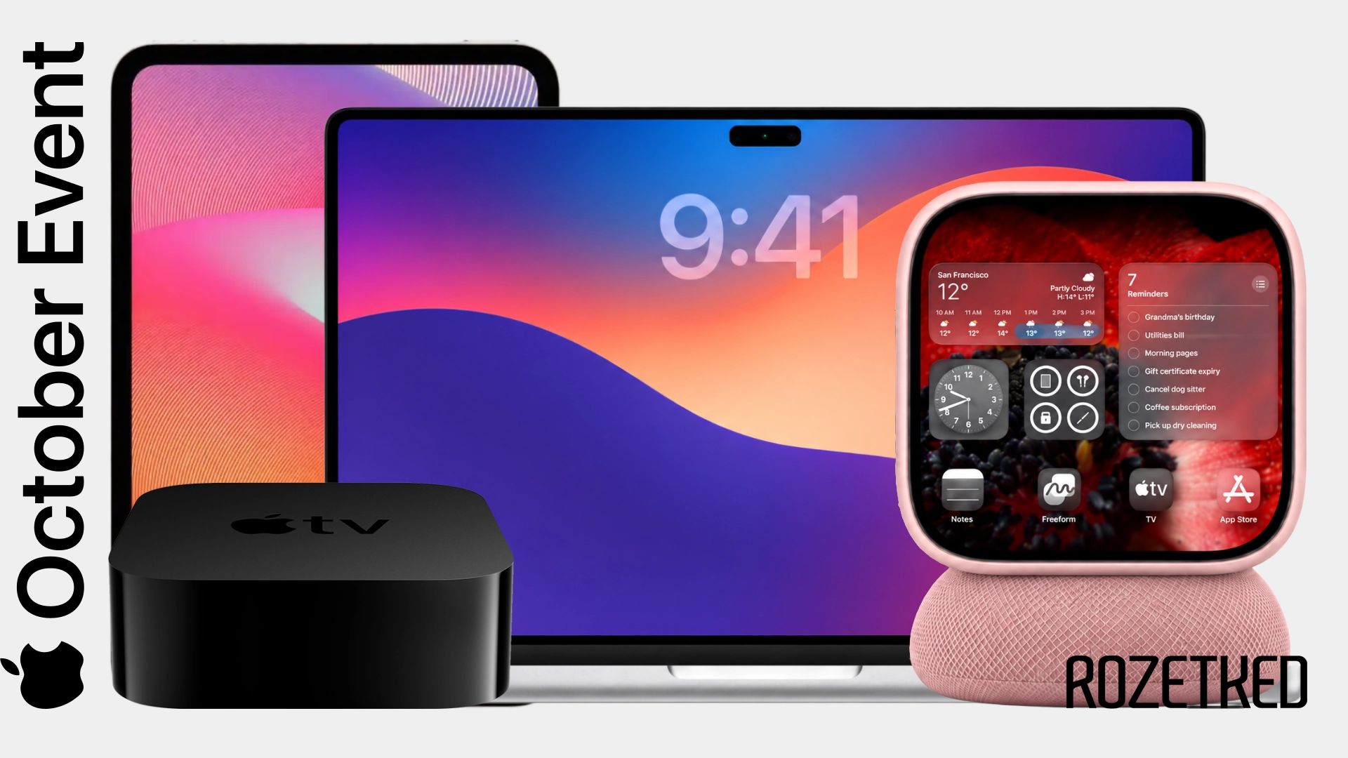 MacBook Pro с сенсорным экраном и домашний дисплей HomePad: что покажет Apple на презентациях в октябре 2026 года?