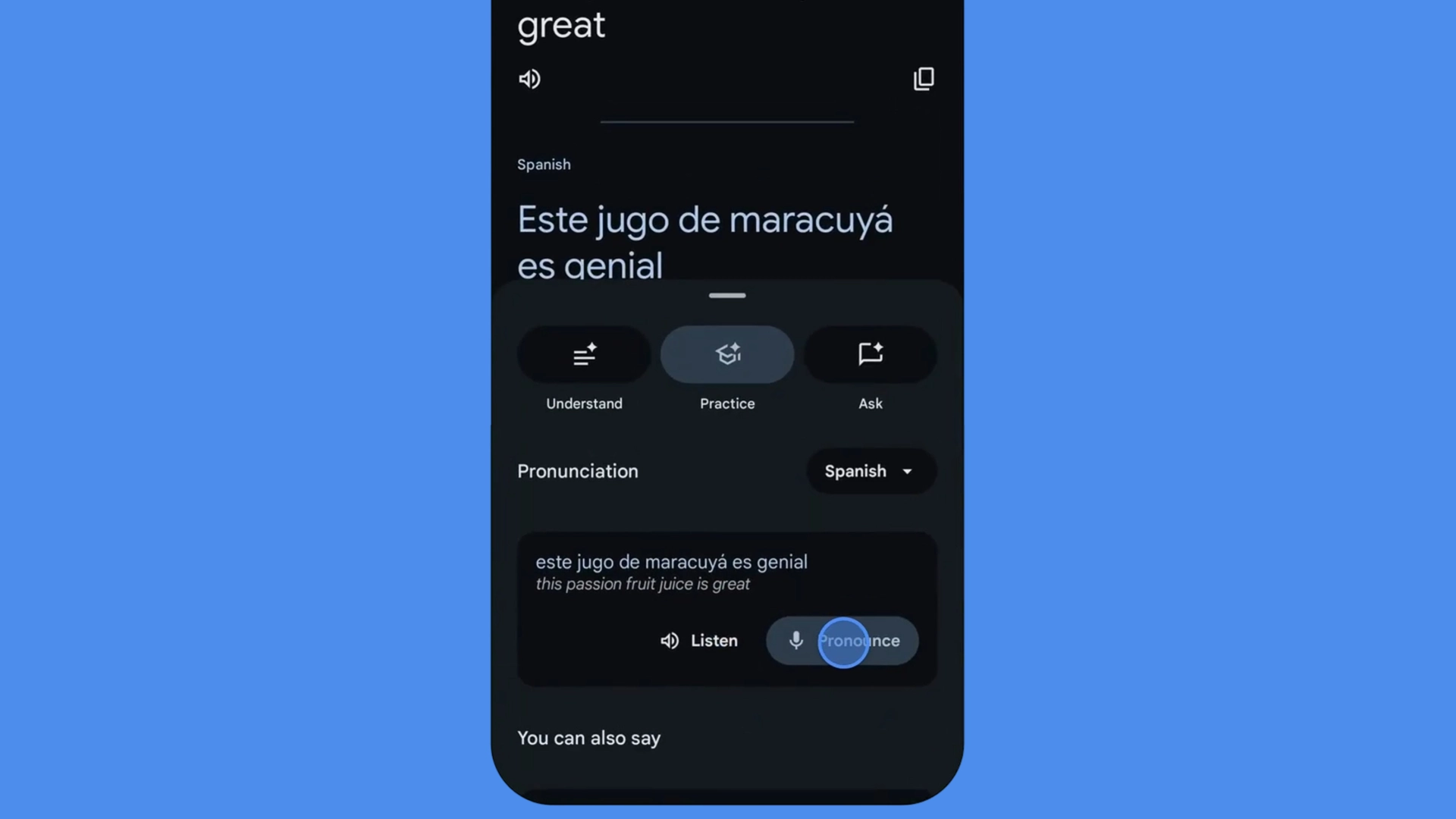 Google Translate научился тренировать пользователя правильному произношению