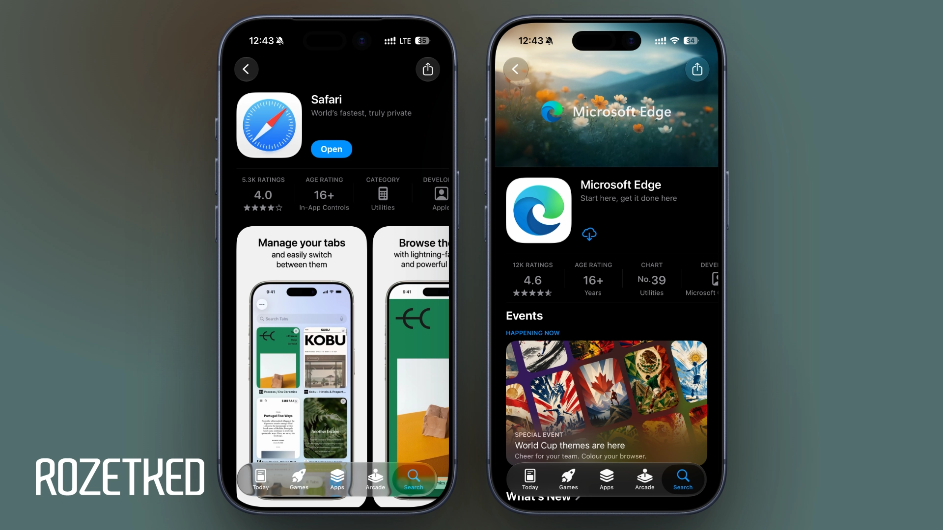 Браузер Edge для iOS на движке Blink оказался на треть быстрее Safari