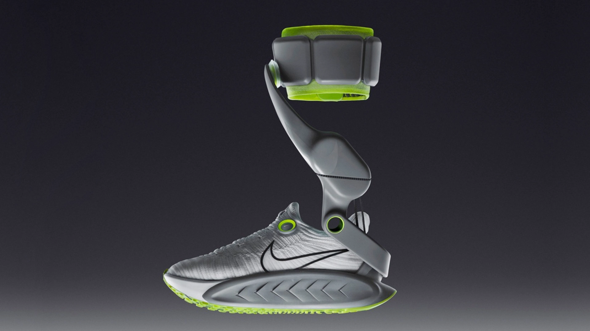 Nike представила Project Amplify — робонасадку на кроссовки для облегчения ходьбы и бега