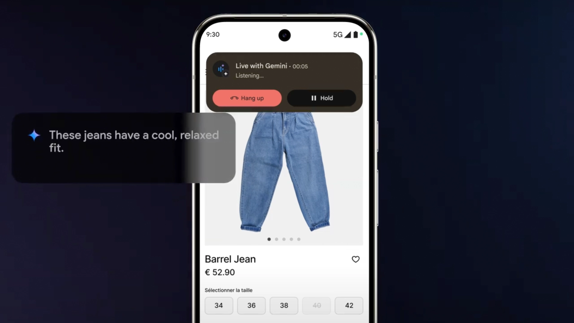 С Google Gemini можно будет поделиться демонстрацией экрана и видео с камеры