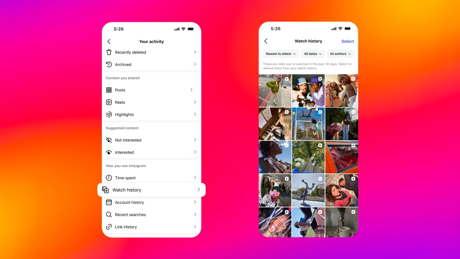 Instagram* добавил историю просмотров Reels