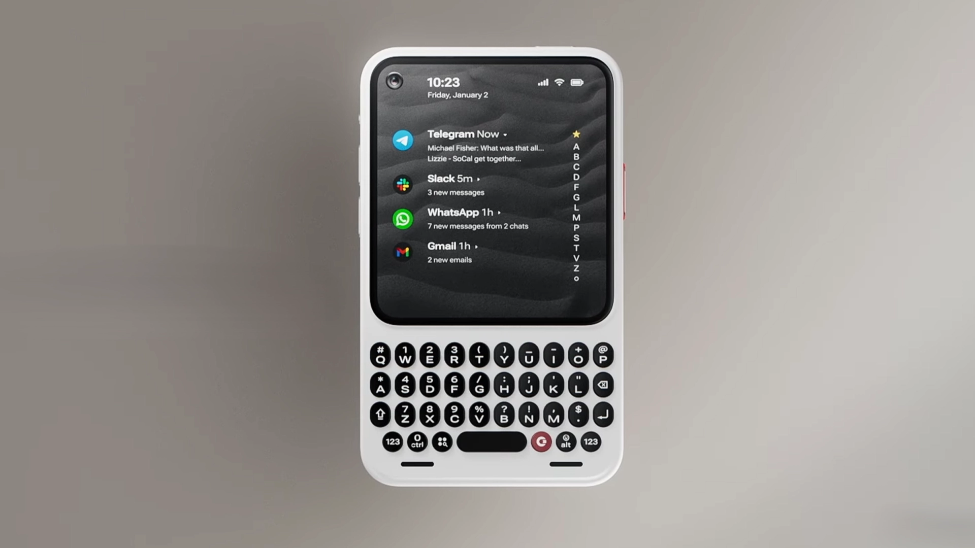 CES 2026: представлен QWERTY-смартфон Clicks Communicator