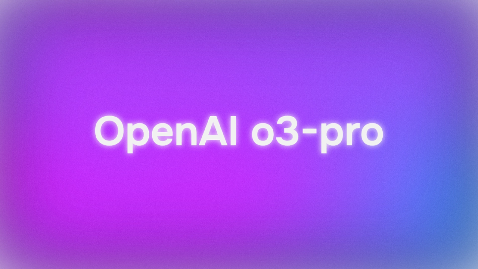 OpenAI выпустила o3-pro — ИИ-модель уже доступна подписчикам ChatGPT Pro и через API