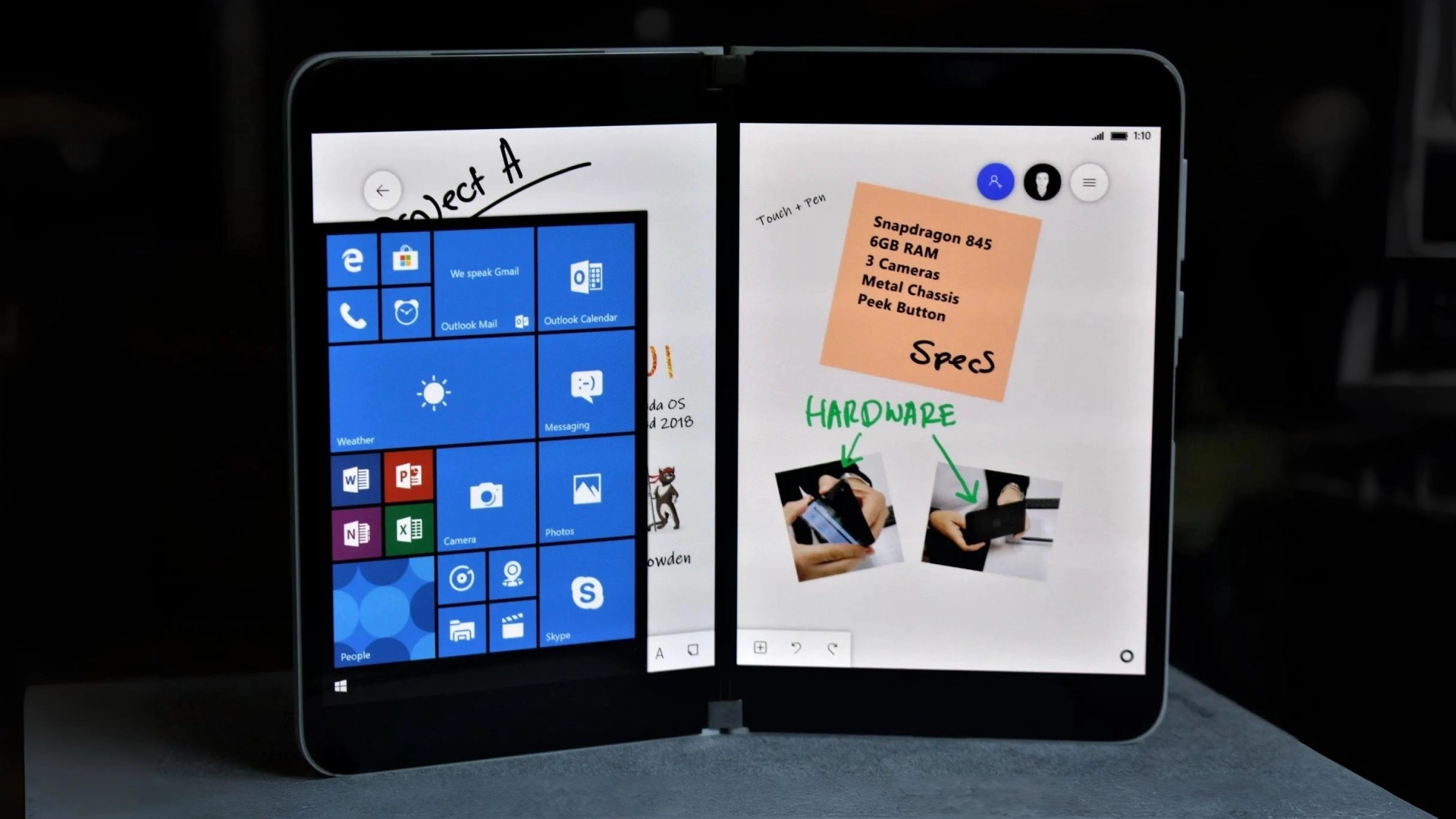 Утёкшую сборку Andromeda OS можно попробовать на Surface Duo