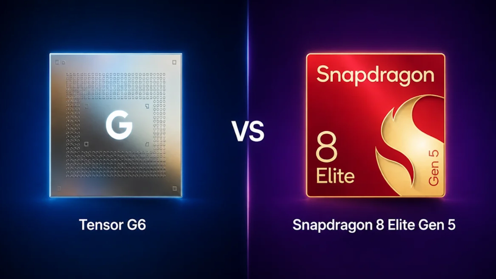 В сети появились бенчмарки со сравнением производительности Tensor G6 и Snapdragon 8 Elite Gen 5