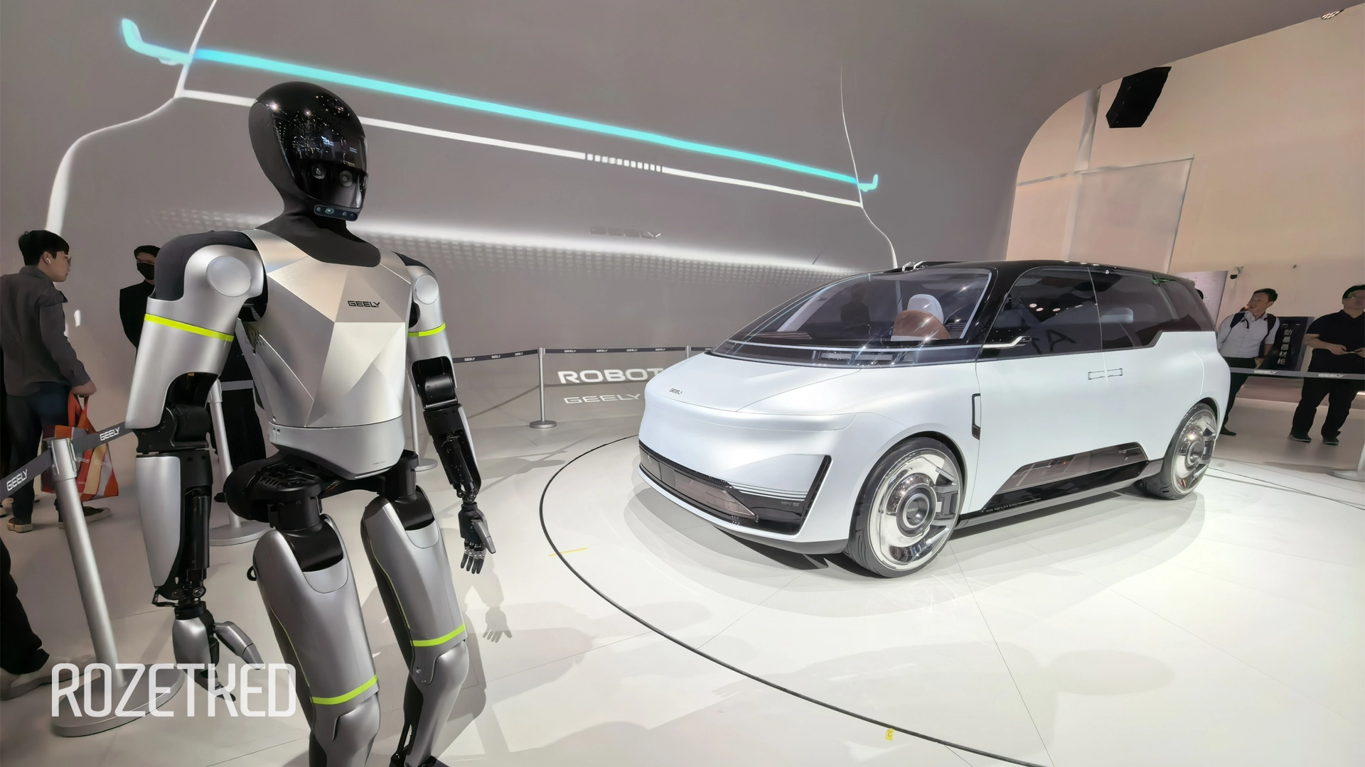 Geely представила на Пекинском автосалоне прототип первого роботакси в Китае — Eva Cab