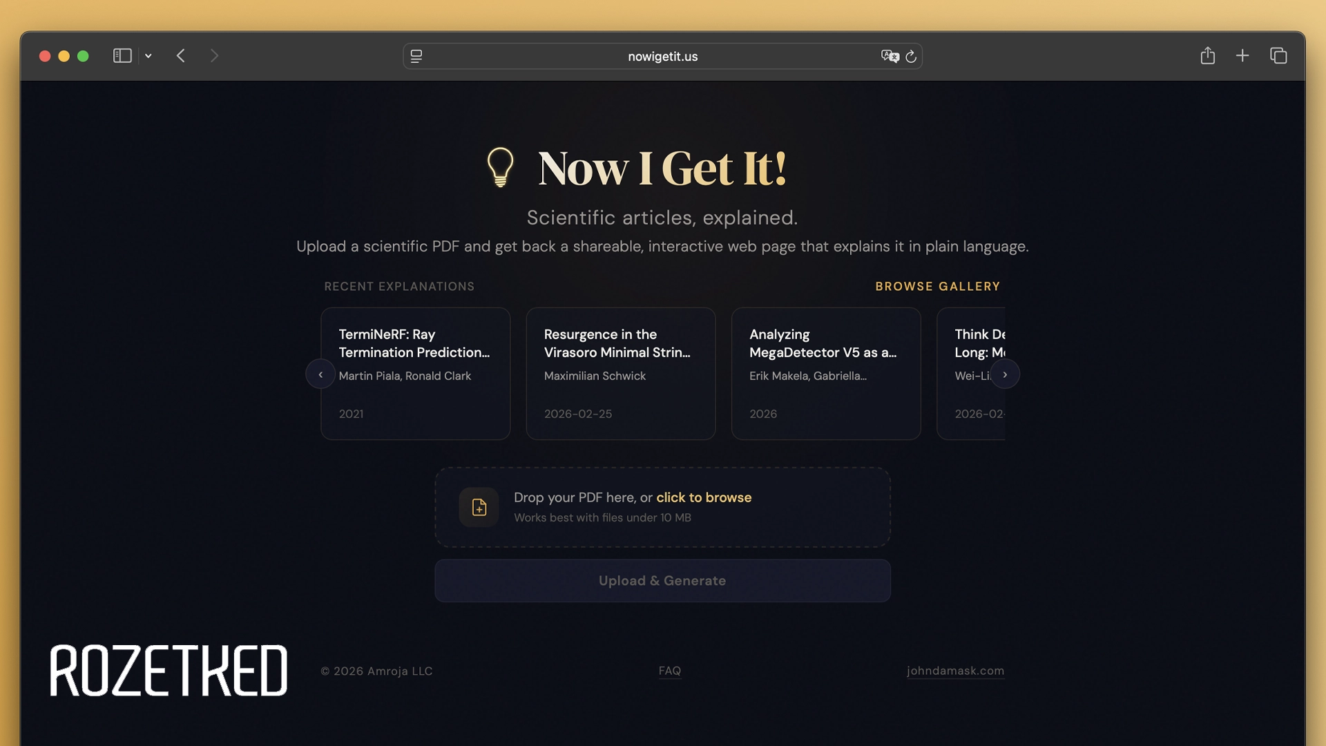 В сети запустили сайт, который превращает научные статьи в интерактивные веб-страницы