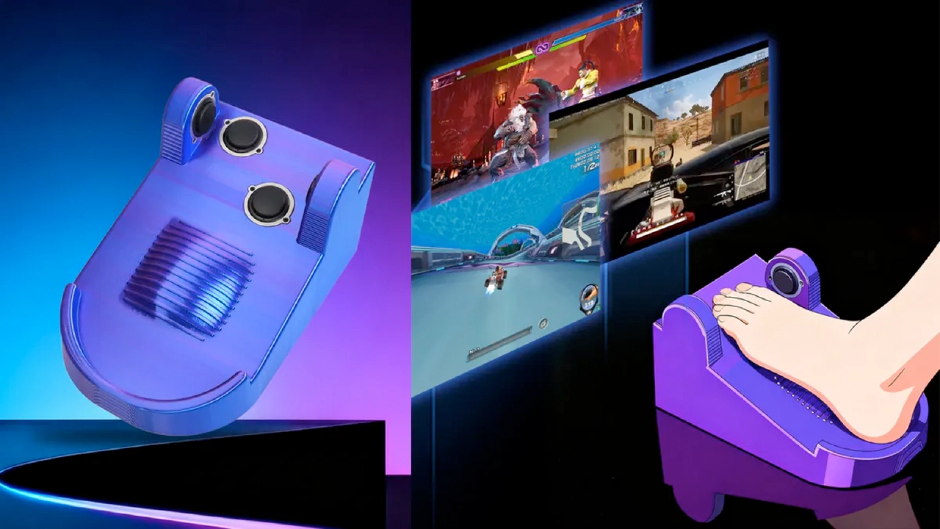 Varmilo выпустила Foot Keyboard — ножную клавиатуру для геймеров