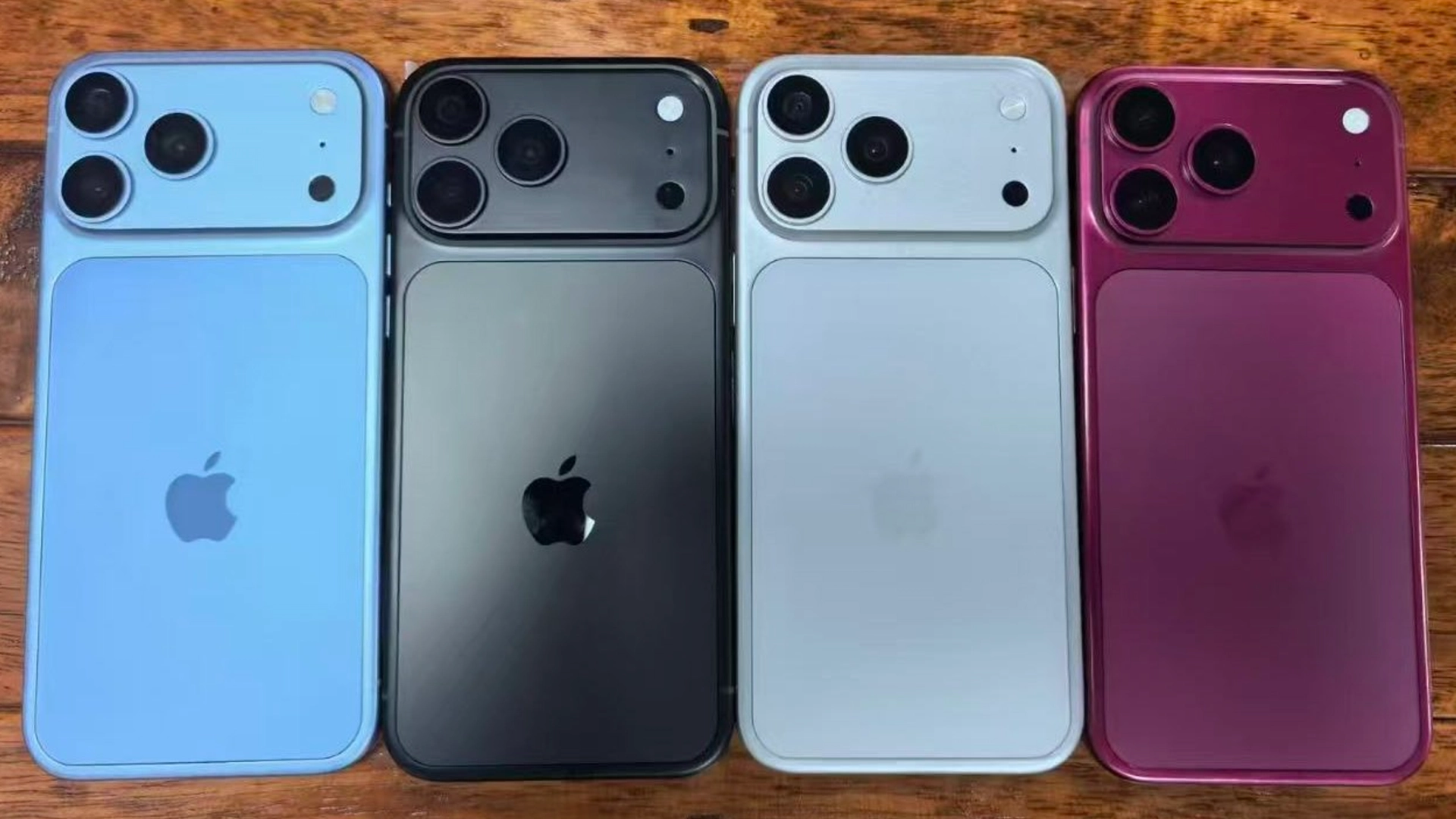 Инсайдер показал макеты iPhone 18 Pro во всех цветах