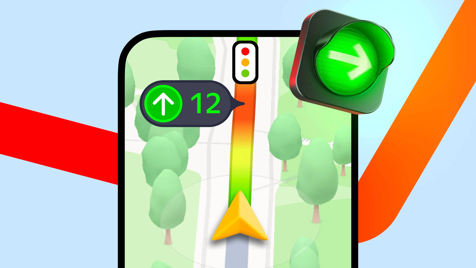 «Яндекс Карты» начали отображать сигналы светофоров в Санкт-Петербурге