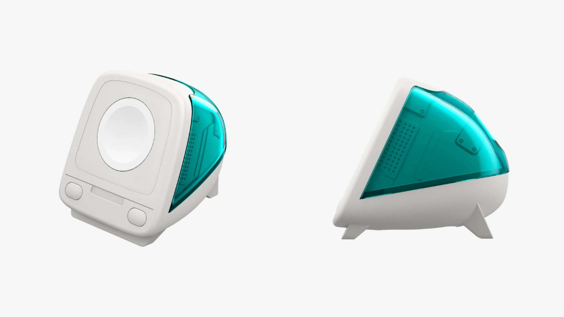 Подставка в стиле iMac G3 превратит зарядку Apple Watch в винтажный ритуал