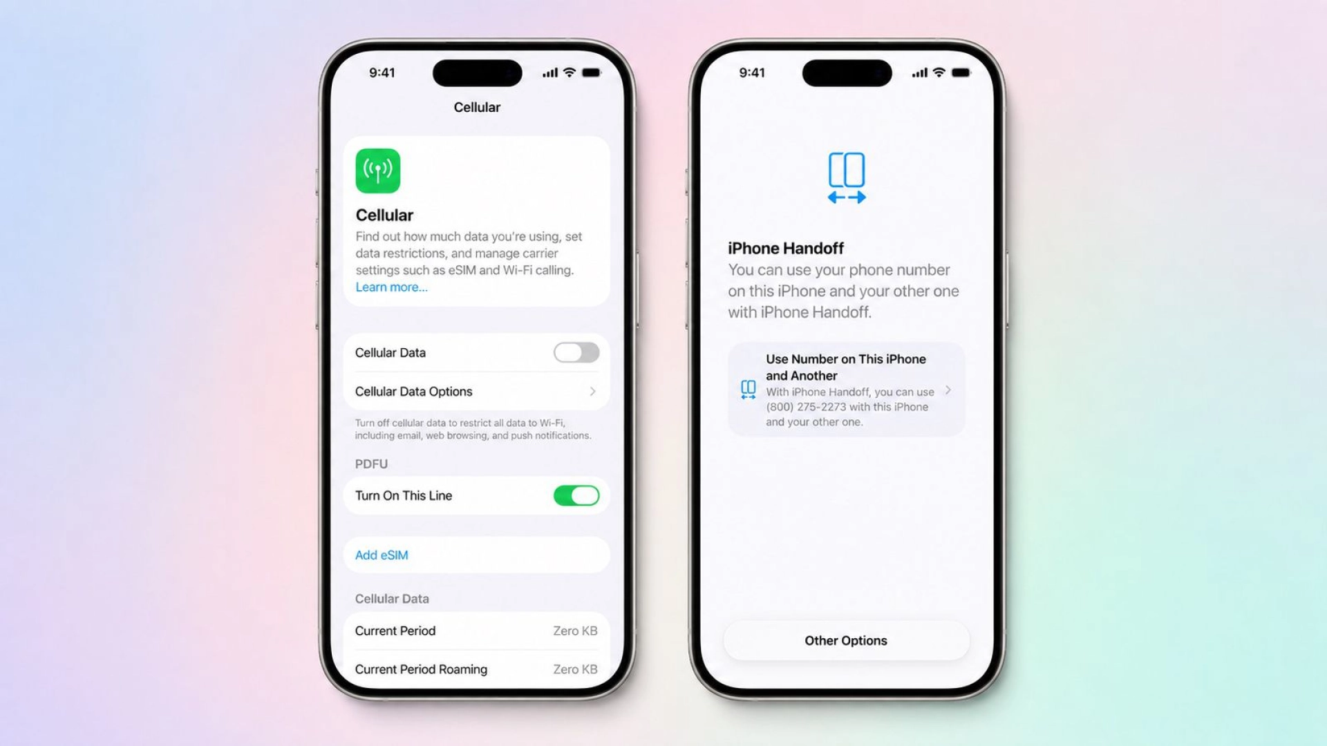В iOS 27 получится использовать два iPhone с одним номером телефона — с iPhone Handoff