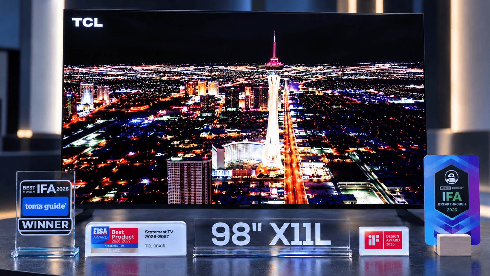TCL на IFA 2026: телевизоры с SQD-miniLED, смартфон с «бумажным» экраном и бытовая техника