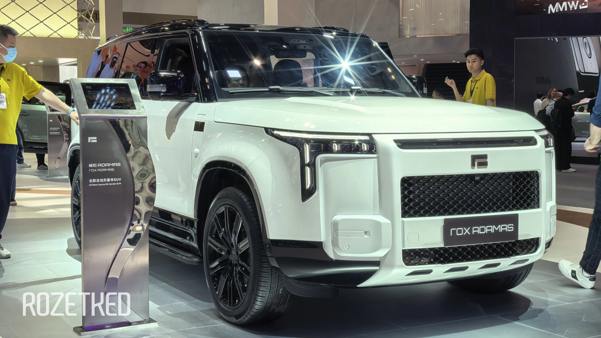 Rox Motor показала в Пекине внедорожник Adamas, который скоро появится в России