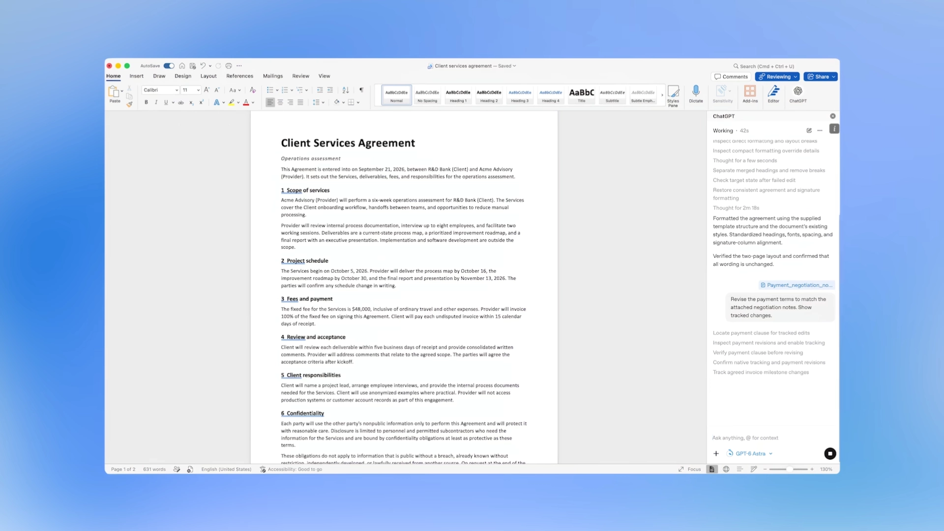 OpenAI выпустила плагин, встраивающий ChatGPT в Microsoft Word
