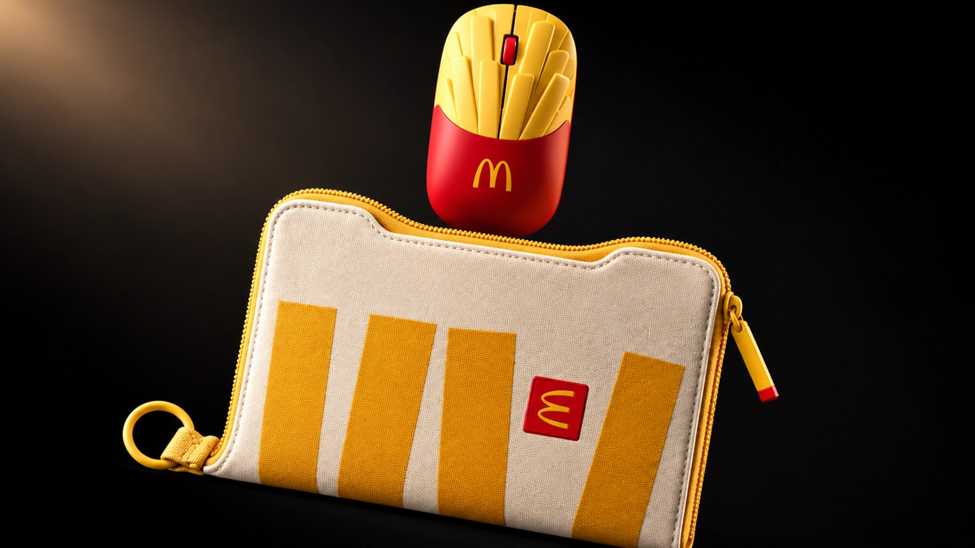 Китайское подразделение McDonalds выпустило компьютерную мышь с принтом в виде картошки фри