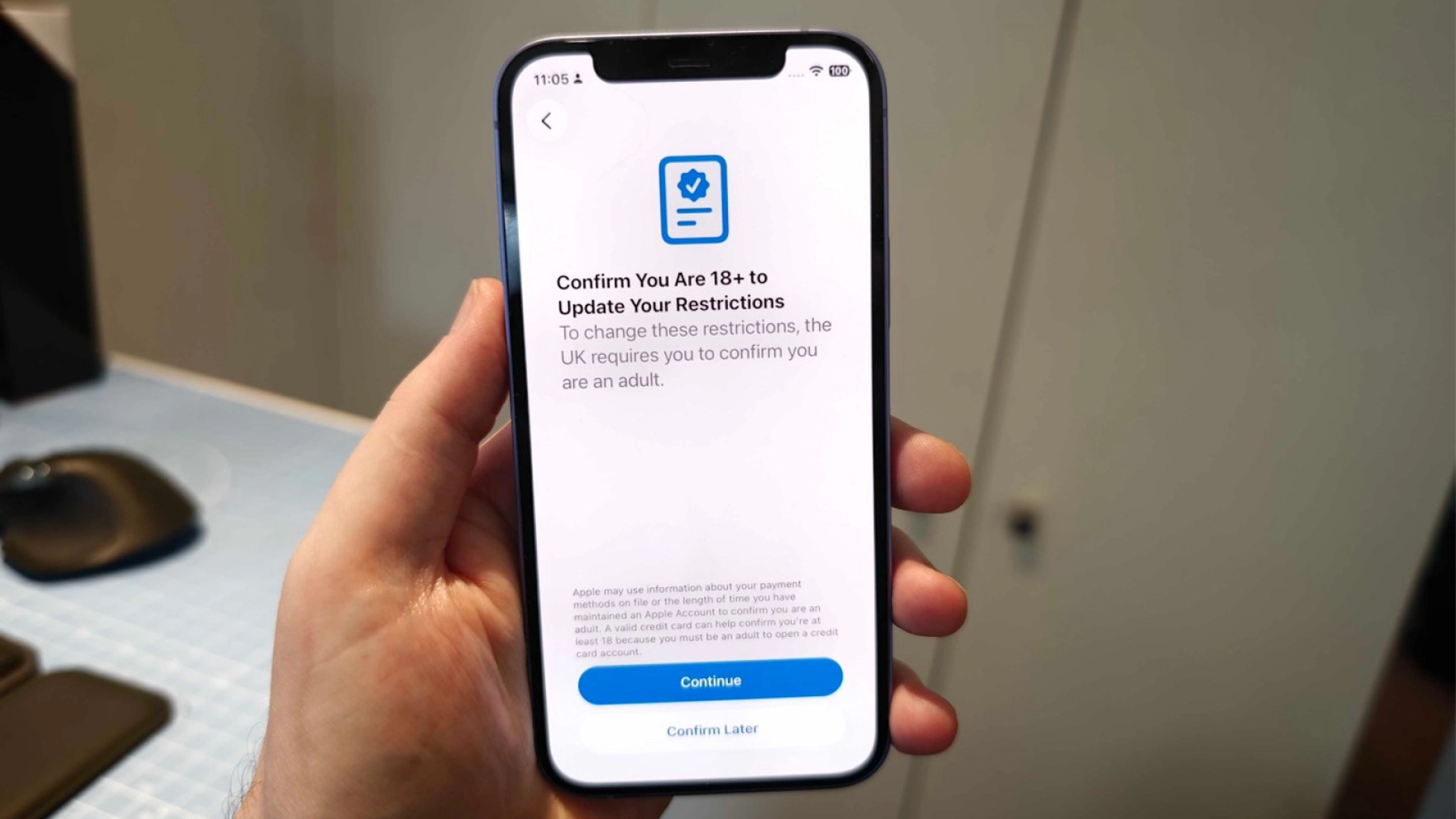 В iOS 26.4 появится обязательная проверка возраста — но только в Великобритании