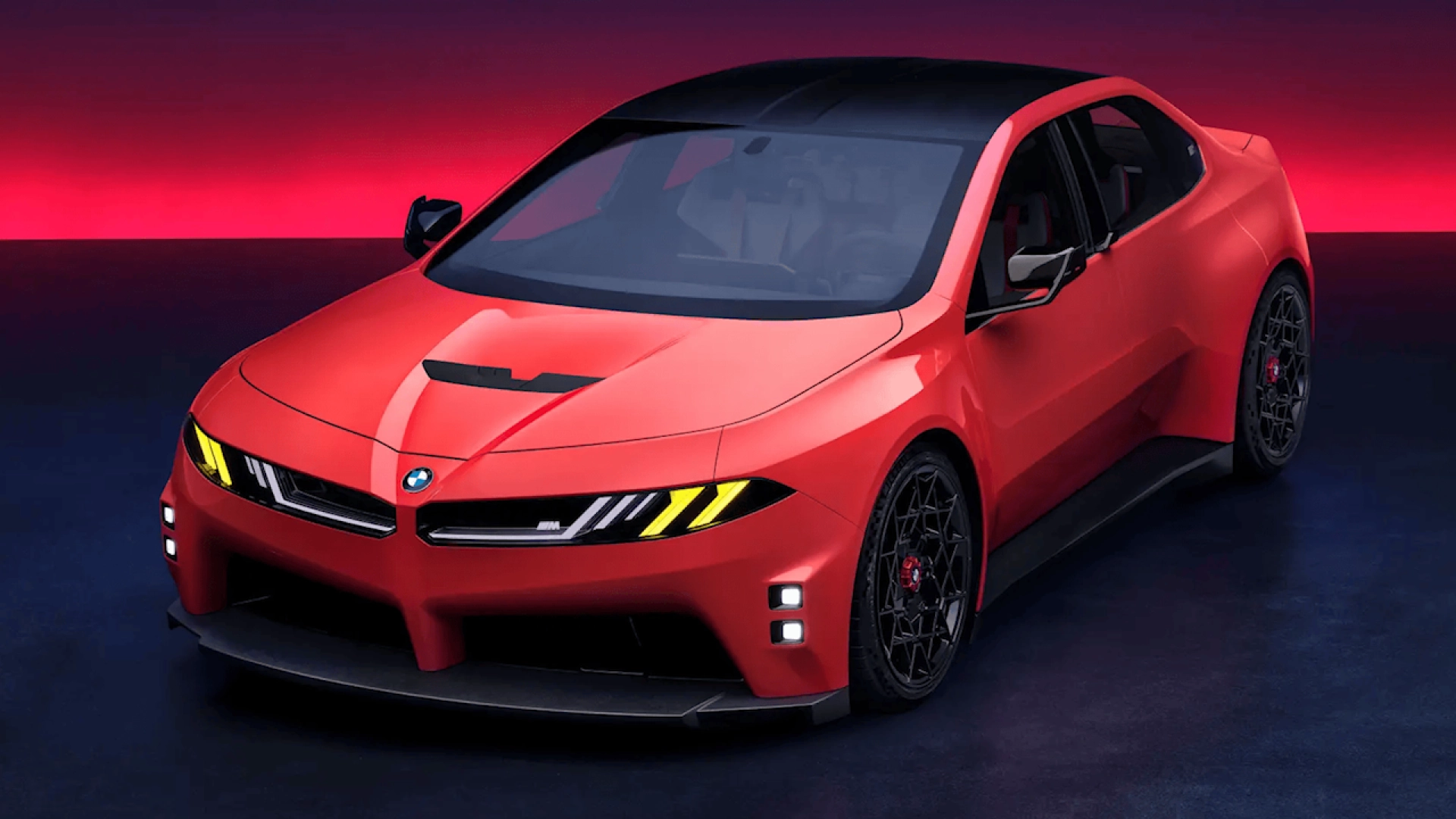 BMW представила концепт электромобиля серии M — M Concept Neue Klasse