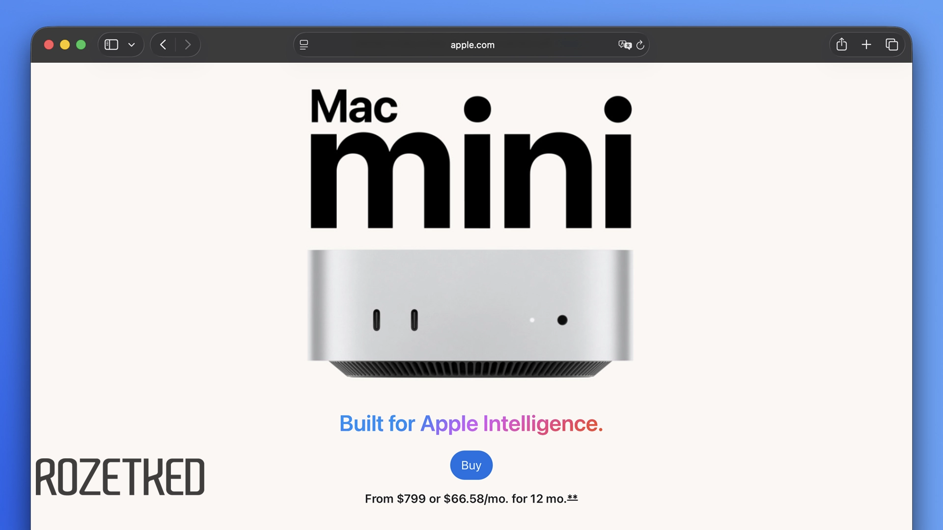 Apple подняла стартовую цену Mac mini с 599 до 799 долларов — сняв с продажи модель на 256 ГБ