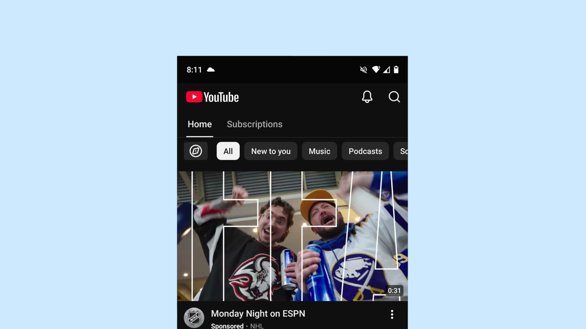 Google переместила кнопку «Подписки» на YouTube — пока в рамках эксперимента