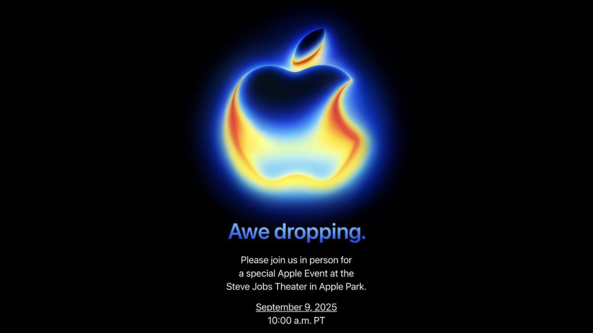 Apple анонсировала презентацию iPhone 17 — она пройдёт 9 сентября