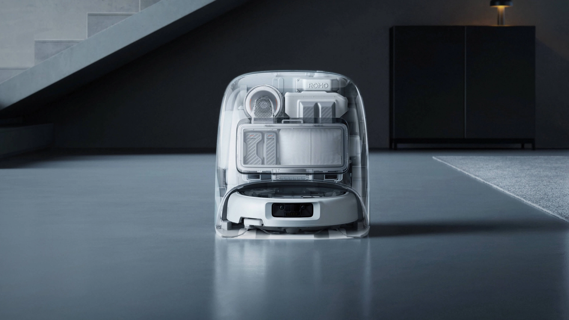 DJI представила свой первый робот-пылесос Romo