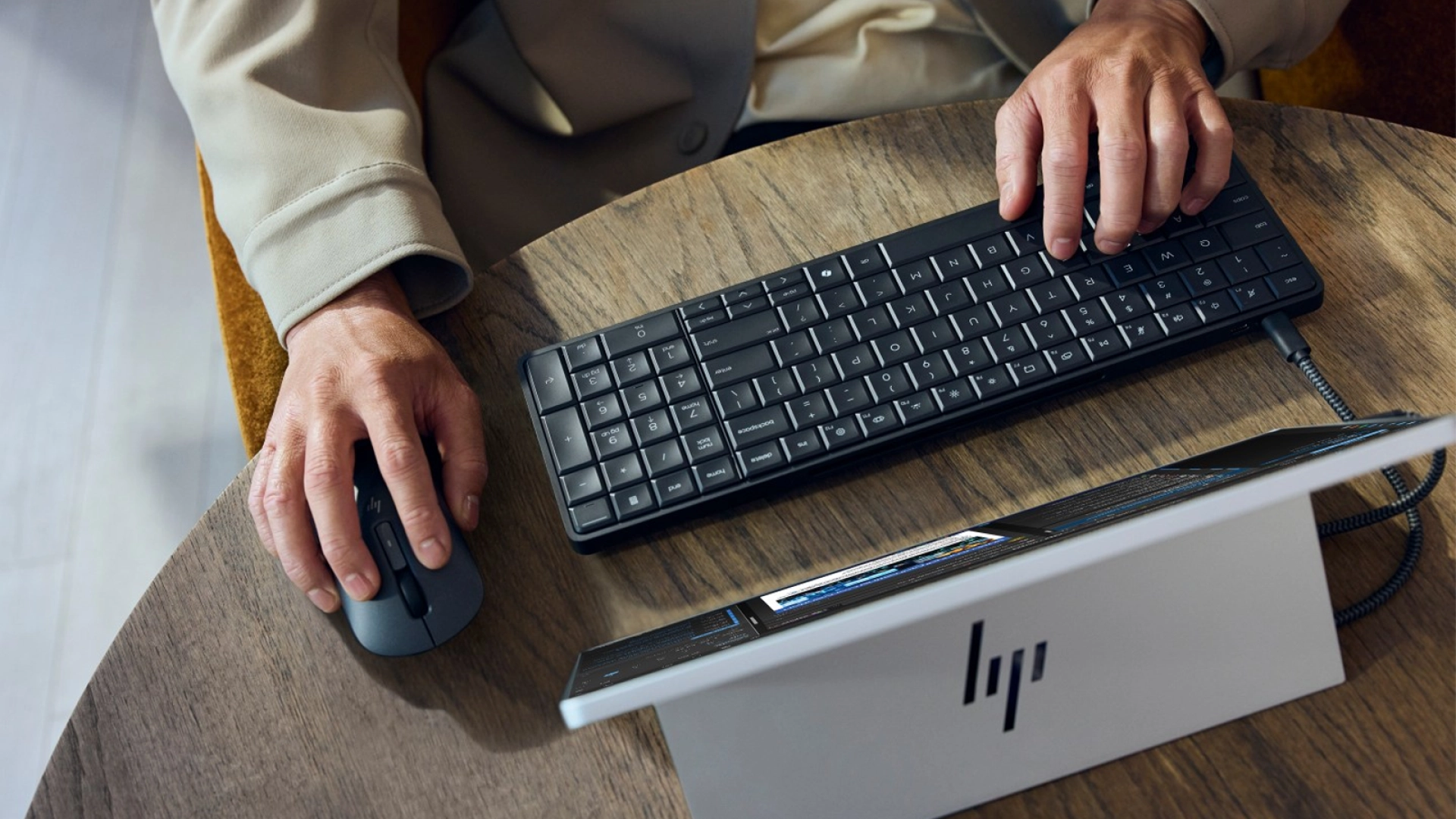 HP представила на CES 2026 мини-ПК в виде клавиатуры — Eliteboard G1a