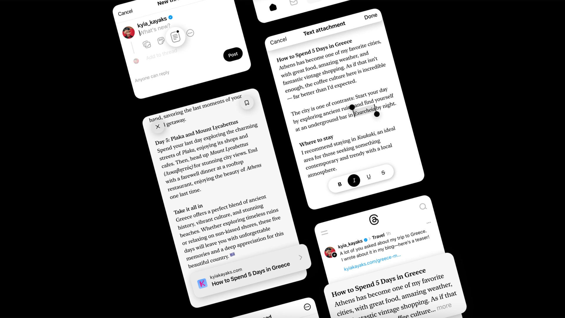 В Threads* теперь можно писать статьи на 10 000 символов