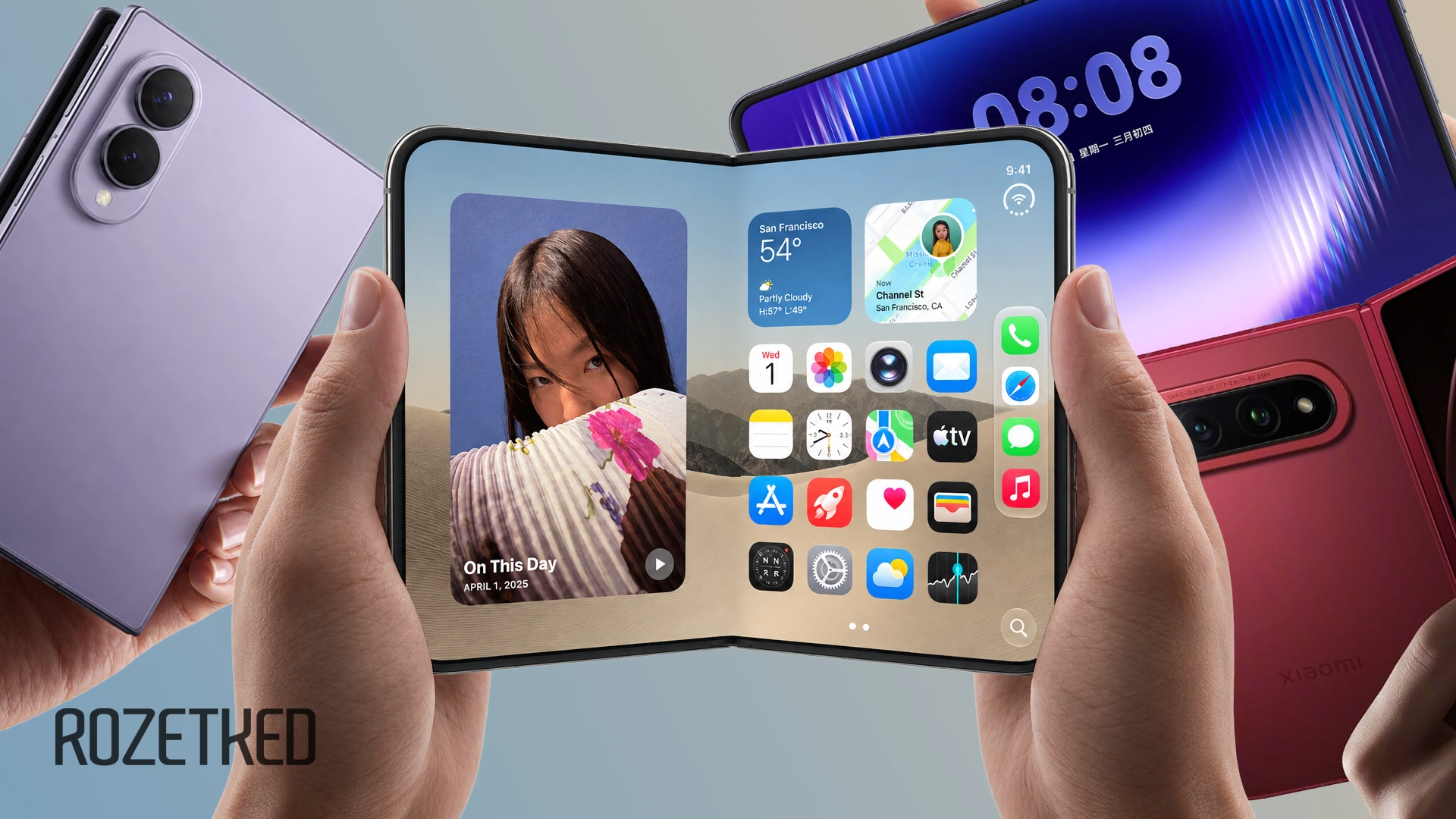 Сравнение «раскладушек»: чем iPhone Duo отличается от Galaxy Z Fold 8 и остальных?