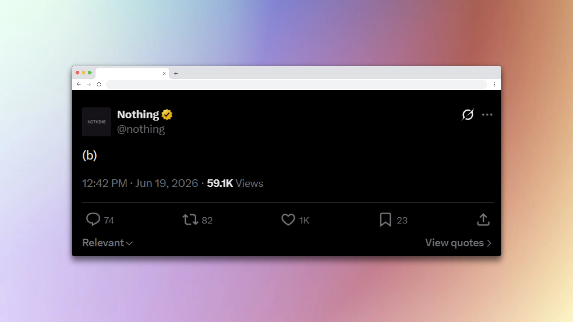 Nothing тизерит новый смартфон — вероятно, это Nothing Phone (4b)
