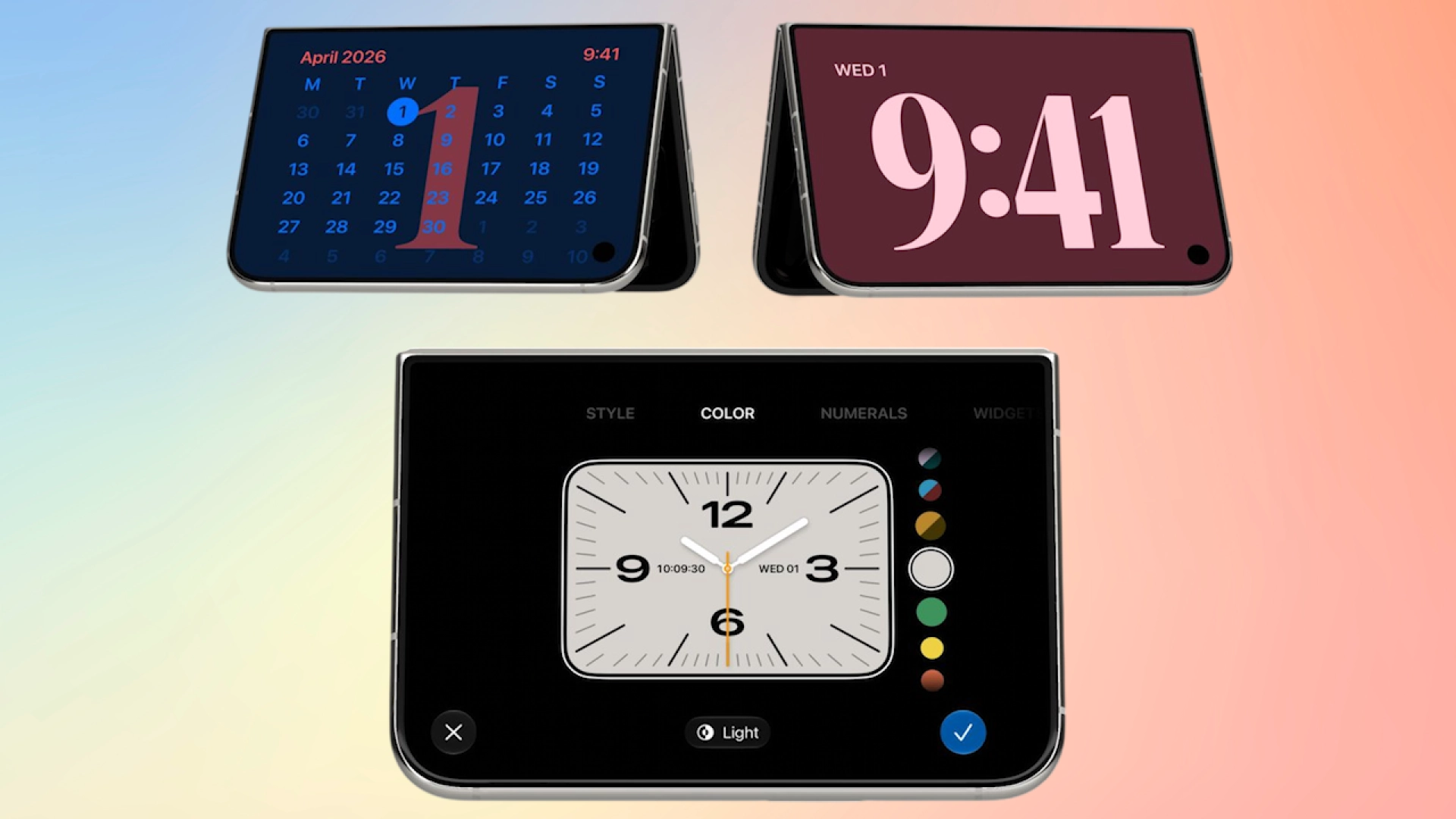 В коде iOS нашли новые экраны для режима ожидания iPhone Duo