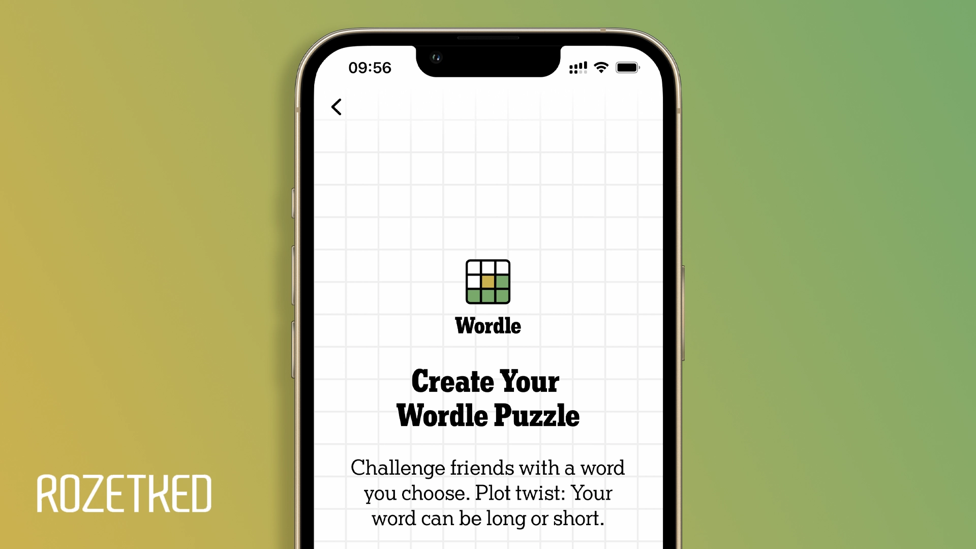 В Wordle теперь можно делать свои головоломки из 4–7 букв для друзей