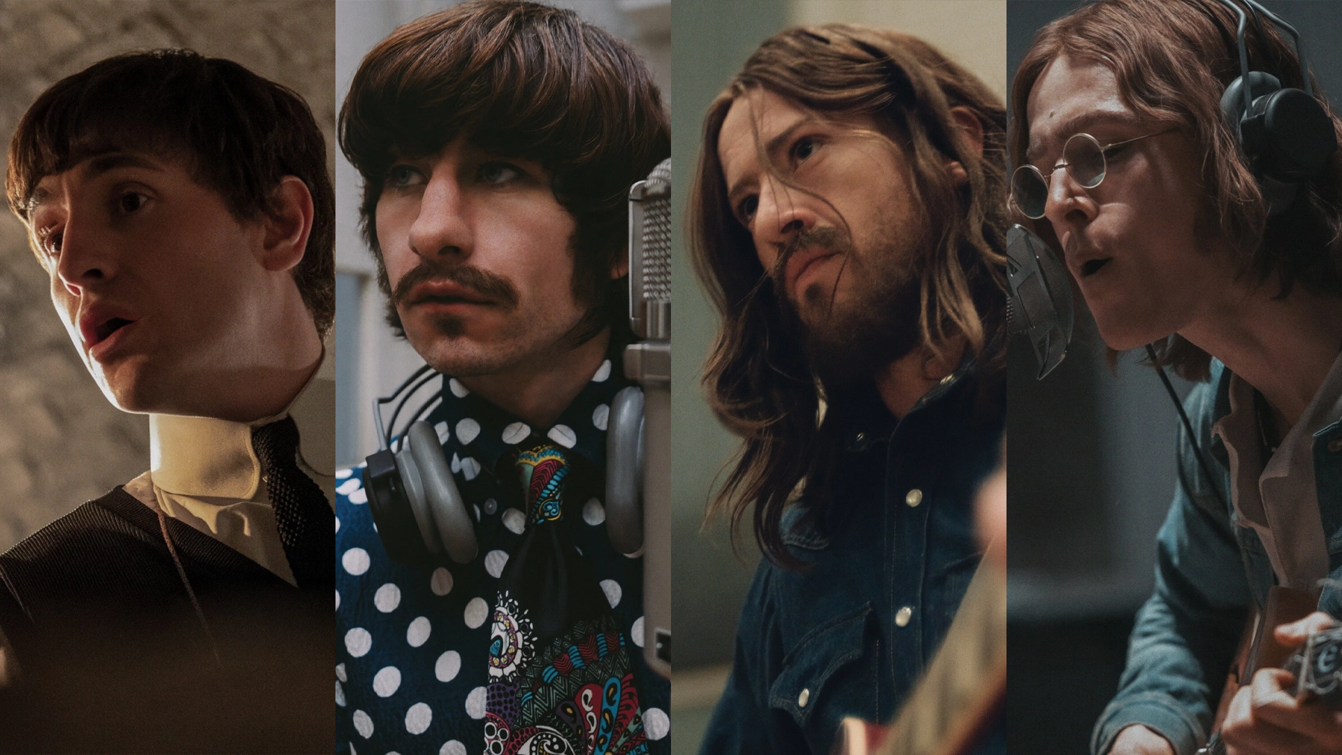 Sony Pictures показала, как выглядят The Beatles в байопиках Сэма Мендеса