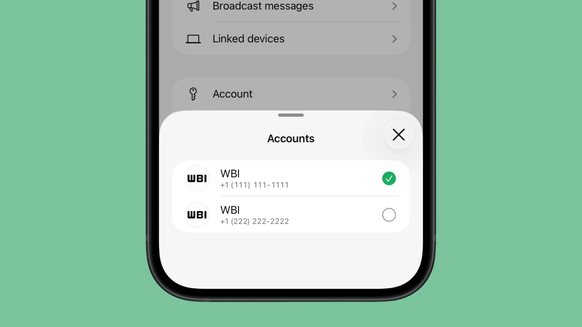 WhatsApp* начал широкое развёртывание поддержки двух аккаунтов на iOS
