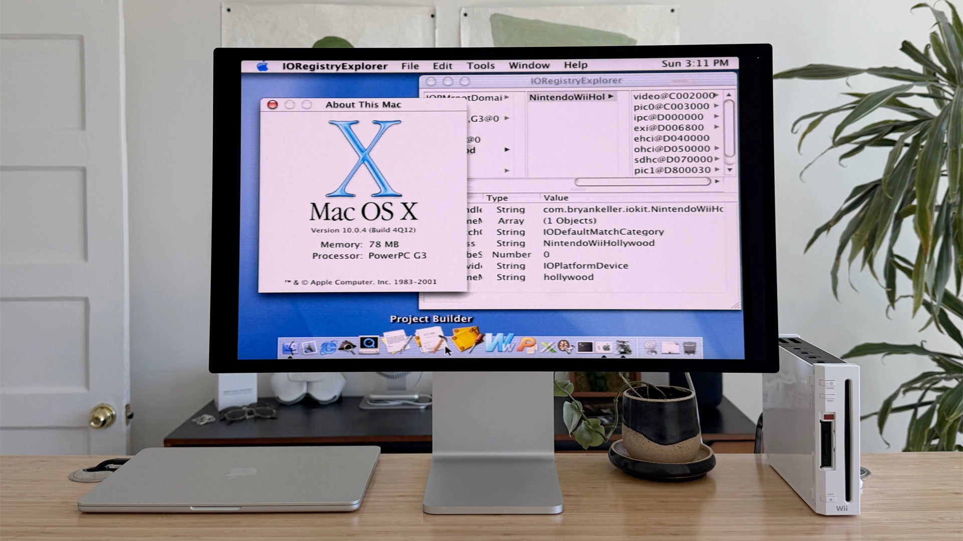 Разработчик-энтузиаст портировал Mac OS X на Nintendo Wii