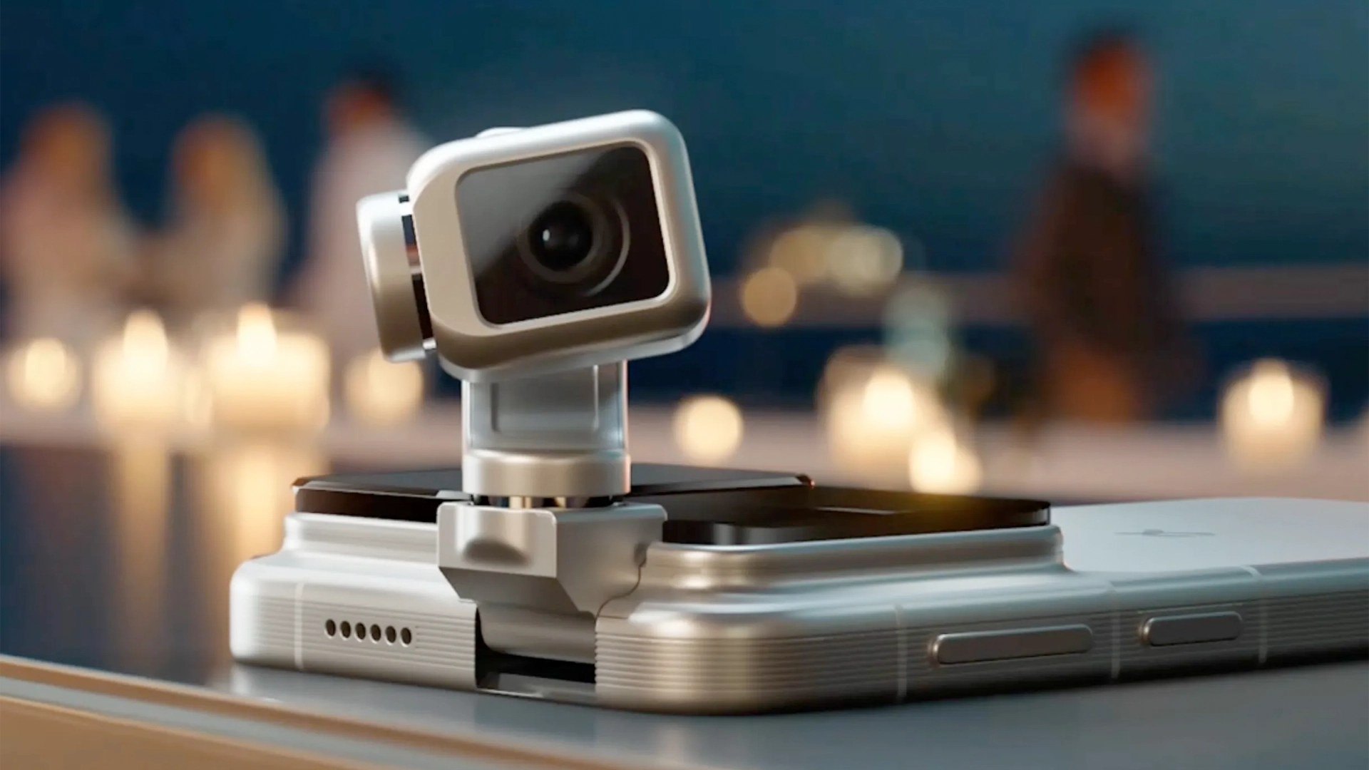 Honor показала Robot Phone — концептуальный смартфон с умной камерой на подвесе