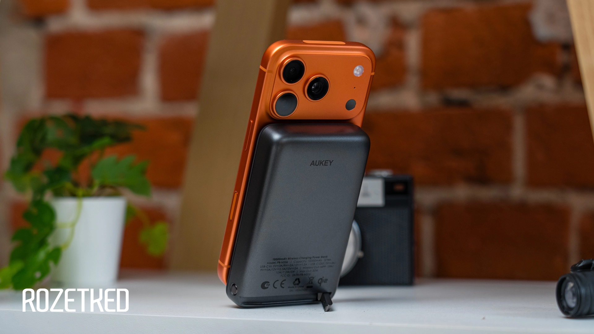 Обзор Aukey Magnetic2 10000mAh Qi2 30W: качественный пауэрбанк за недорого