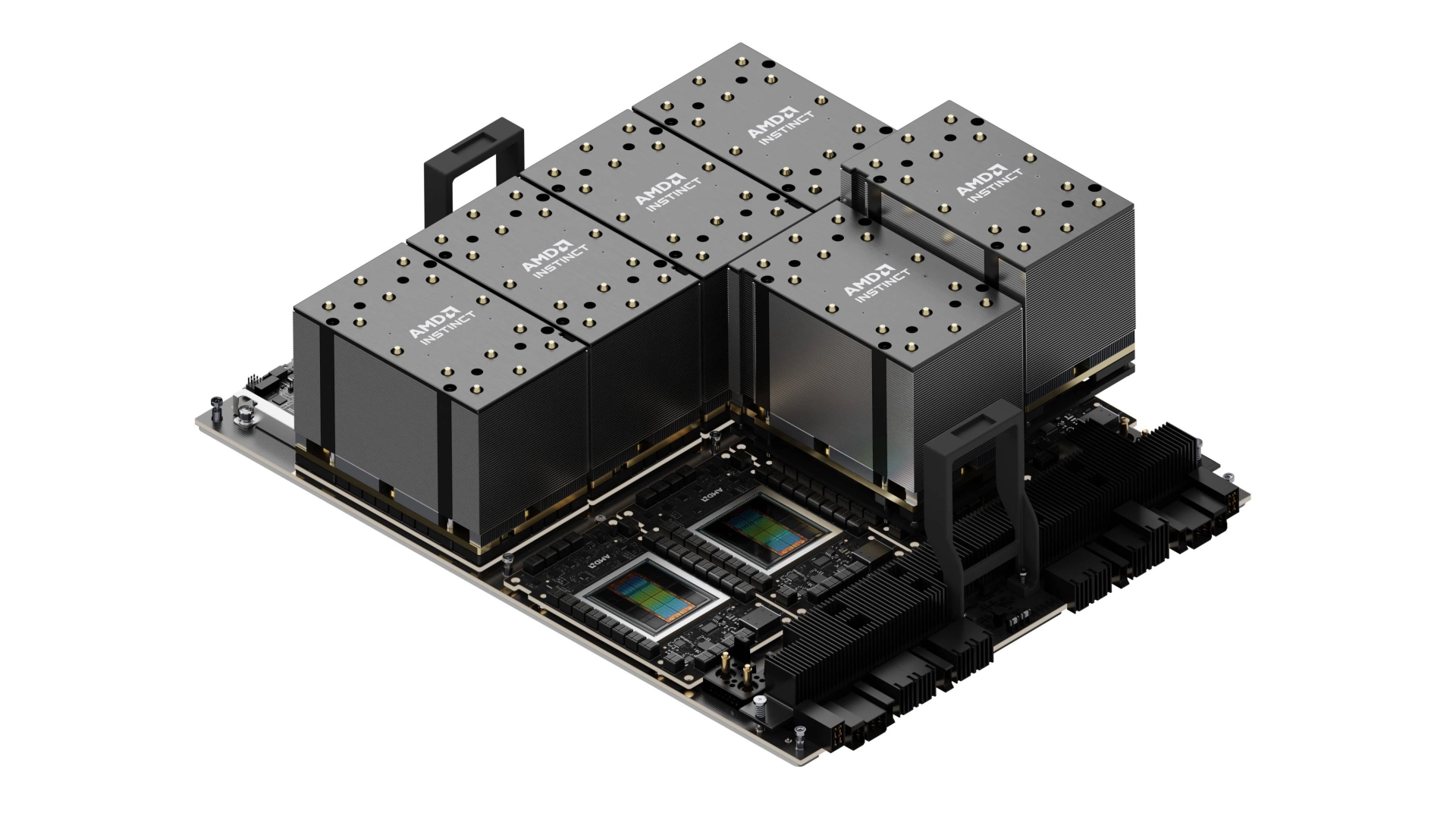 AMD представила ускорители MI350X и MI355X с рекордной производительностью для задач ИИ