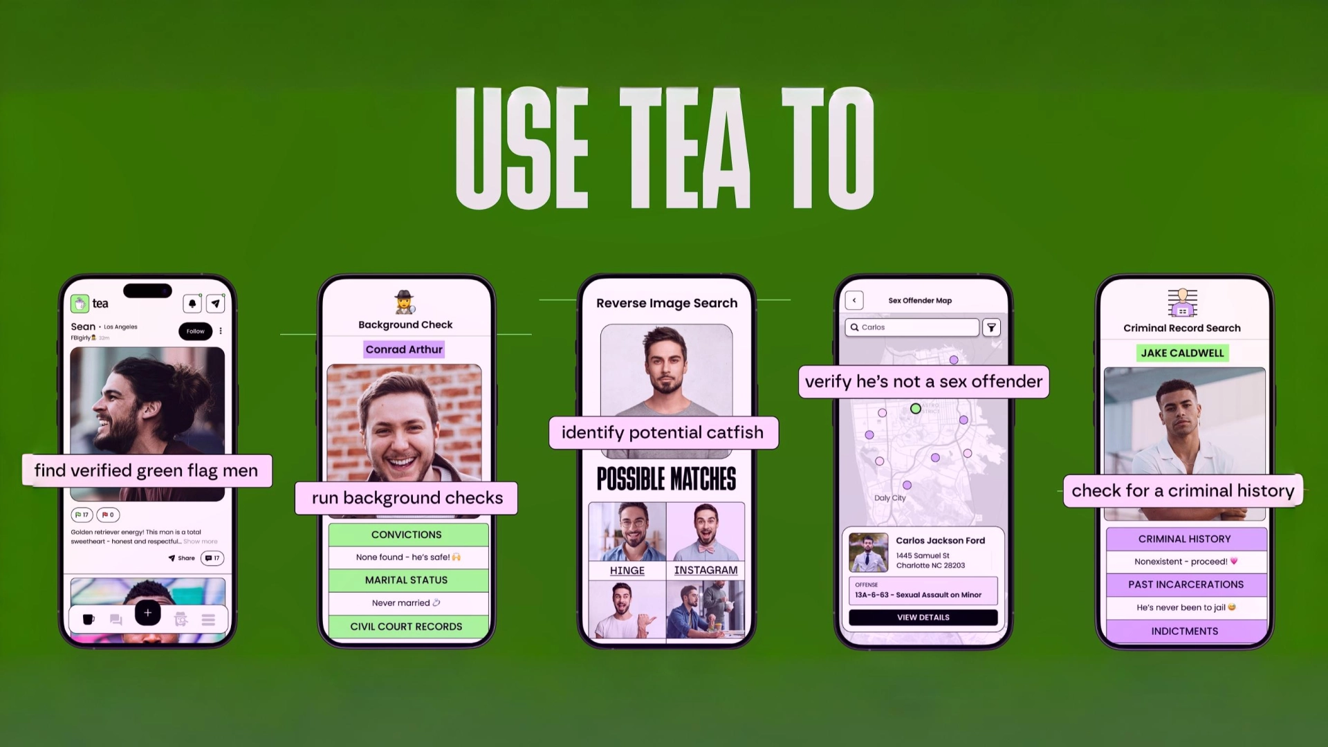 В американском App Store завирусилось приложение Tea Dating Advice для безопасных свиданий